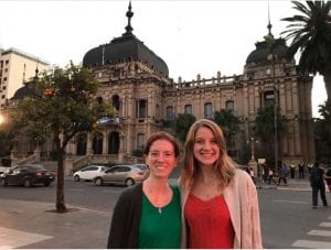 Emily Ascherl '20 and Julia Gaffney '20 are in Tucuman, Argentina, with the Dominican Sisters of the Most Holy Name of Jesus